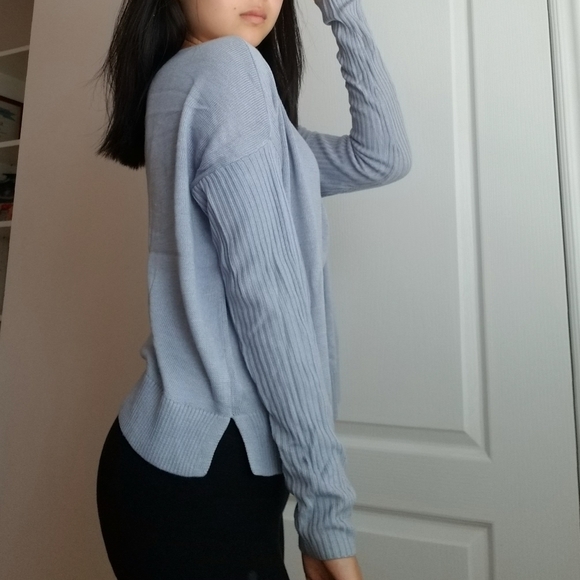 Lavender Sweater Tee - Picture 4 of 5